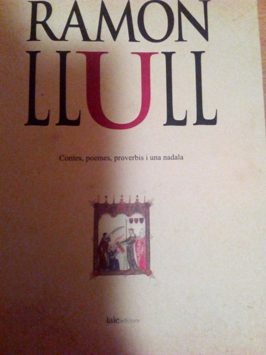 Elegant i enlluernadora plaguette de <a href="/laie/">laie</a> preparada per A.M.Espadaler per cloure amb excel.lència <a href="/AnyLlull/">Any Llull</a>