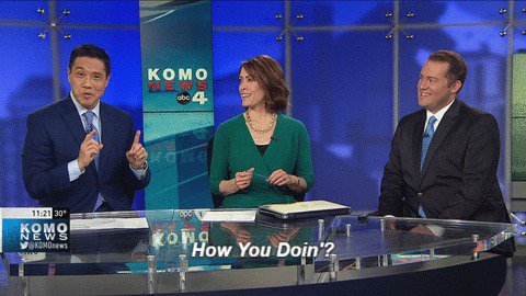 RyanKPIX's tweet photo. Today... I was *that guy. #howudoin #badpickuplines #stoppointing #komonews https://t.co/CjQet1qL9C