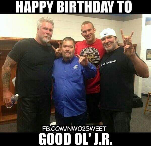 Kevin Nash jim Ross Cody Hall Scott Hall...Happy birthday Jim Ross 