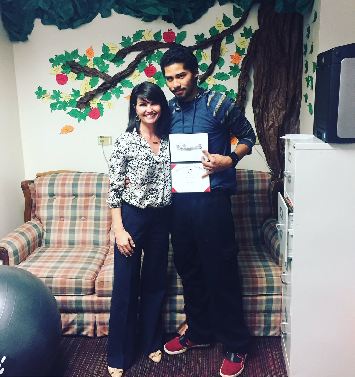 DrCareyOnline's tweet image. He did it!! He stopped to show me his official diploma &amp;amp; I couldn't be more excited 4 his future. #chpantherpride @EdgenuityInc #growingtree