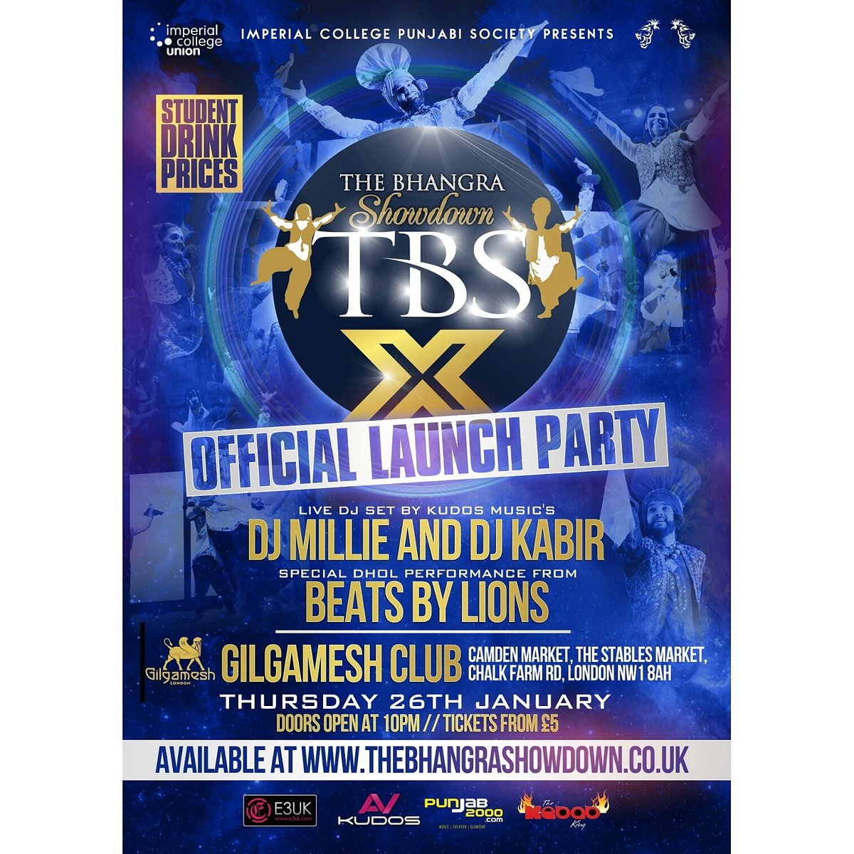 LAST FEW EARLY BIRD TICKETS LEFT THIS WILL SELL OUT! TICKETS FROM JUST £5, AVAILABLE FROM TheBhangraShowdown.co.uk
#TBSX #Bhangra