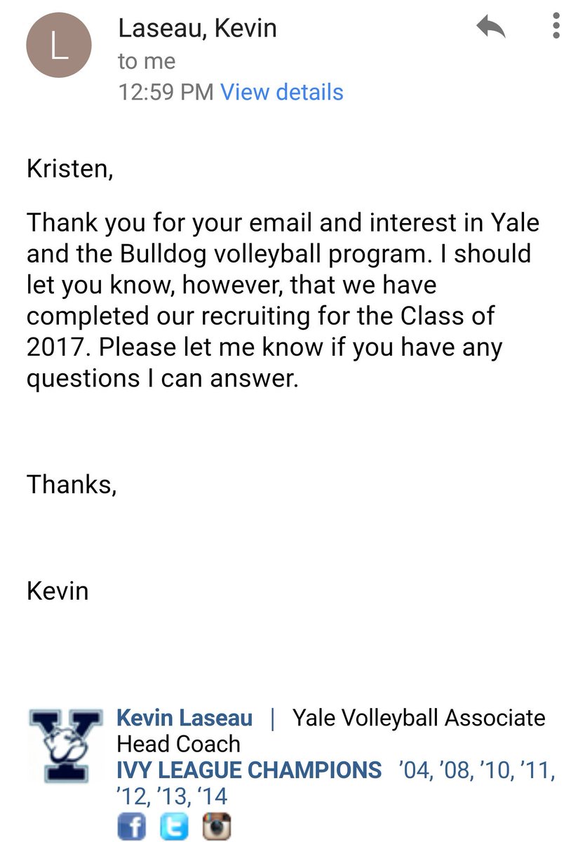 College_Reject's tweet image. I'm sure it didn't help that I addressed him as a woman in the first email...