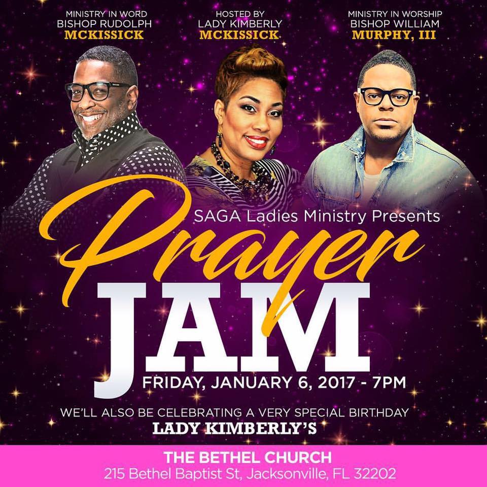 410jaglady's tweet photo. This Friday @BBIC_Jax is the place to be! @BBIC_SAGA @LadyKimspeaks @bishopmckjr @pastormurph #PrayerJam #TheBethelExperience #FirstFriday https://t.co/1qiUYDKl5u
