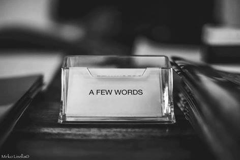 A Few Words tweet media