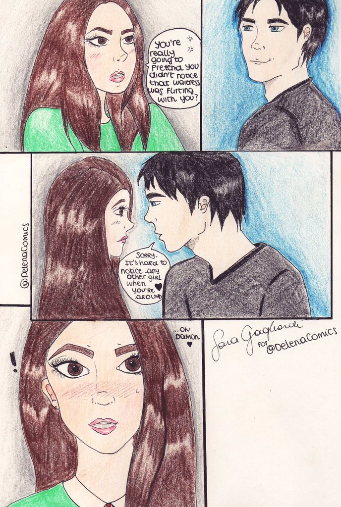 DelenaComics's tweet photo. Comic Strip: "Order up" 
Writer: @4ever1stLovesFF
Artist: @sarahga01  
 
#DelenaComics https://t.co/fWb3QZDC3C