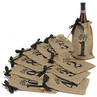 theadplace's tweet photo. Wine bottle burlap table numbers for your Rustic Reception! Affordable and super cute :) heather@theadplace.com for pricing!  Burlap Table N https://t.co/fzBXGi3KTk