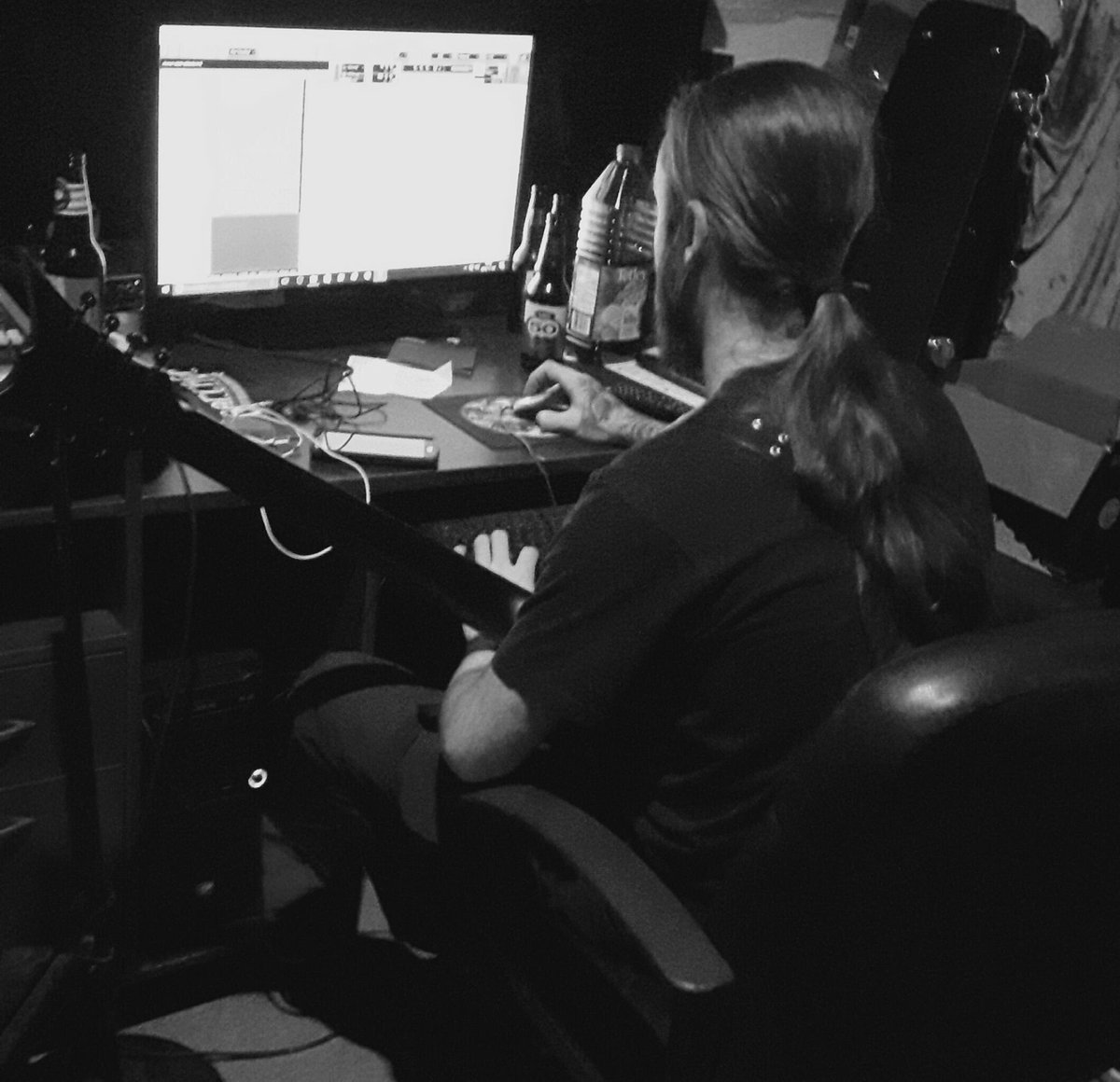 MorgueQc's tweet photo. Never stop the madness, we just started to write some new stuff for a 4th upcoming album. Where do you want to see us play in 2017?! https://t.co/7MlGV86Hmn