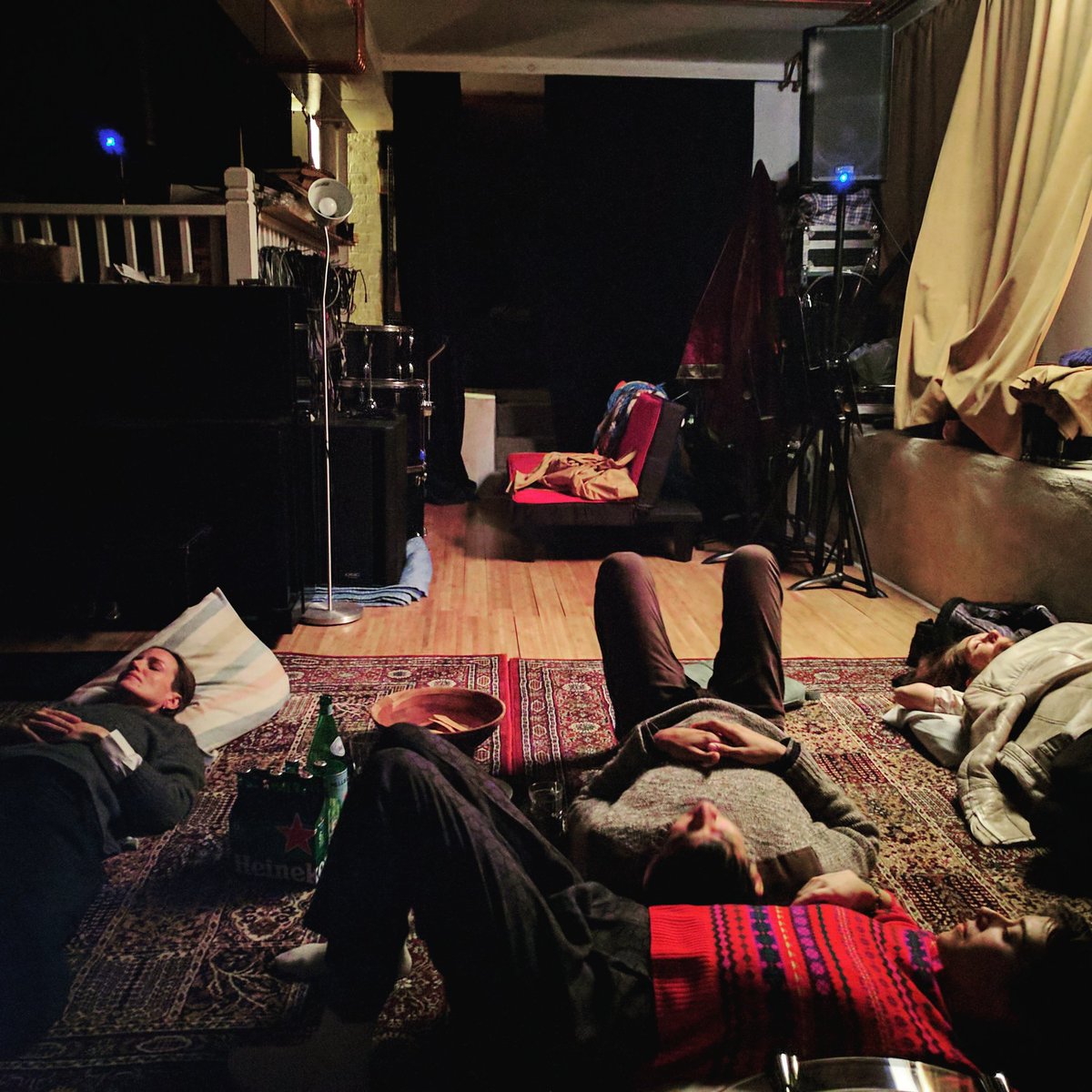 Going deep at the New Year's Day listening party with <a href="/slowlab/">Slow Research Lab</a>.