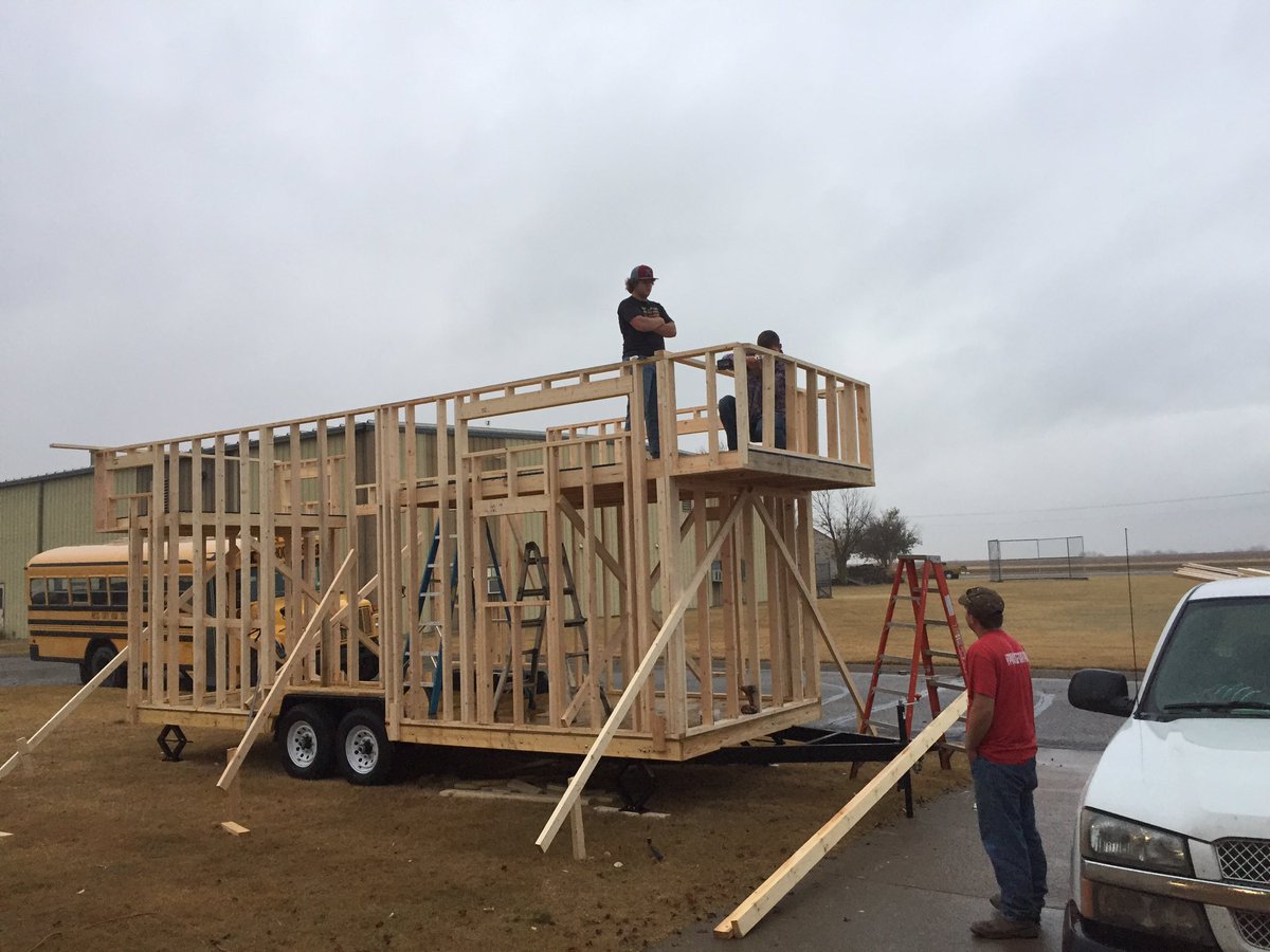 <a href="/mikeroweworks/">The Real Mike Rowe</a> ck out <a href="/USD303/">USD 303 - Ness City</a> &amp; <a href="/NessCityEagles/">Ness City Jr/Sr High</a> Trying to close the skills gap by building a tiny house. Lots of skills being learned here!