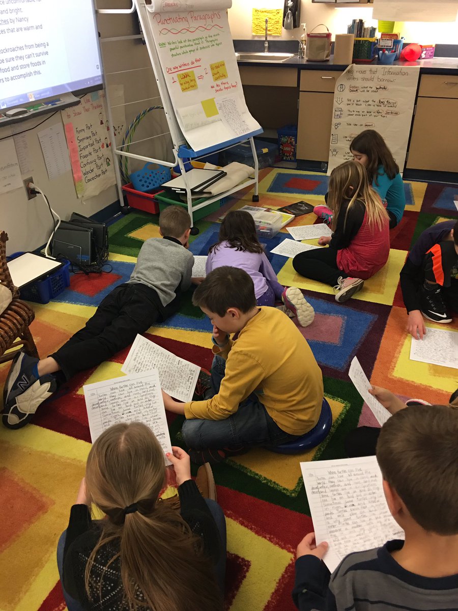 Another great lesson today from our fantastic literacy coach!!