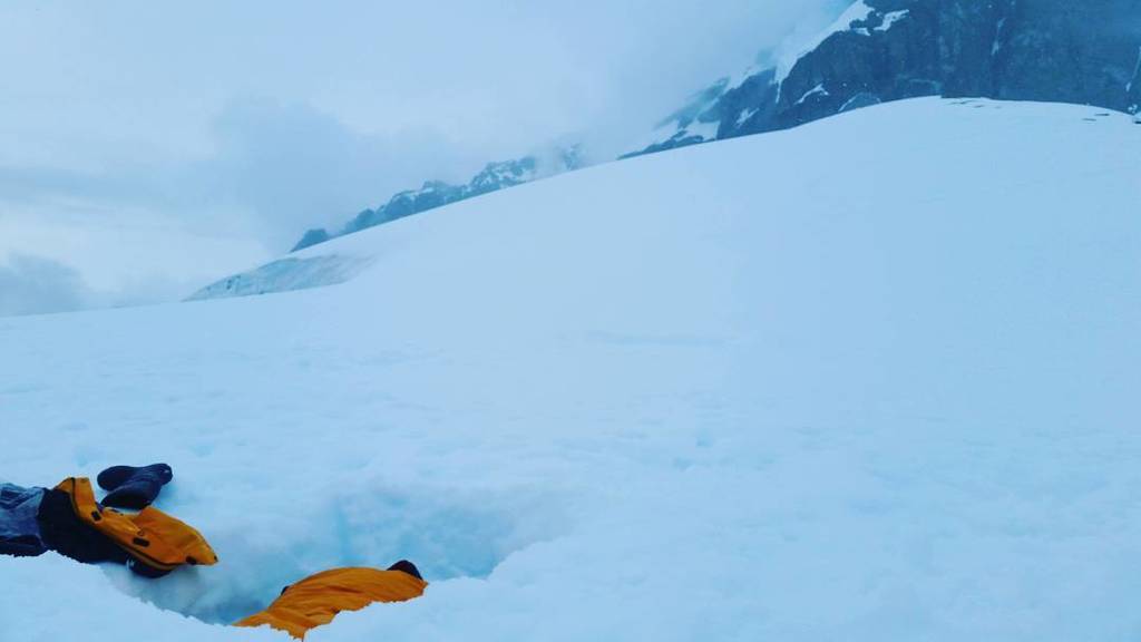 Goodnight from Antarctica &  happy birthday Eli Manning!    