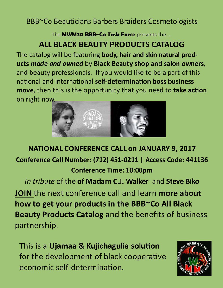 financial_unity's tweet photo. Do you make your own natural beauty care products for Black/African skin, body or haircare? This is your OPPORTUNITY.
#financialunity https://t.co/EJBeHr1B43