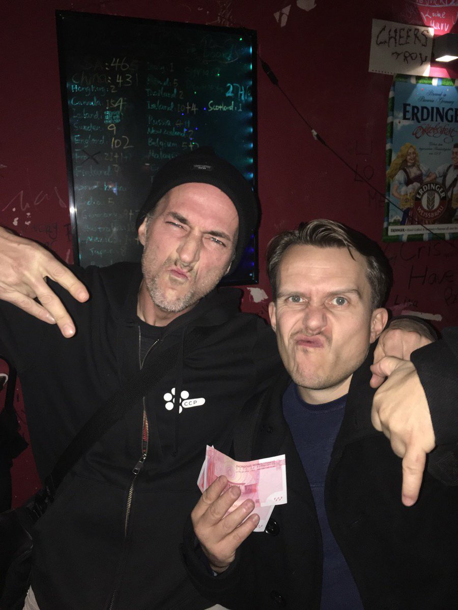 CCP_LogicLoop's tweet image. That one night that I escorted @CCP_Guard amd CCP Nova to the bar in Shanghai.