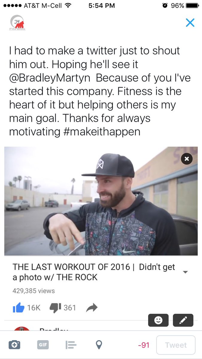 JMFITofficial's tweet photo. @BradleyMartyn #makeithappen #mentor #brofessor #squad https://t.co/pWvbvz0gYp