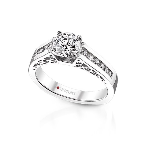 harryritchies's tweet photo. Classic cathedral style with a twist! #EngagementRing https://t.co/UQ0ZErpt2V