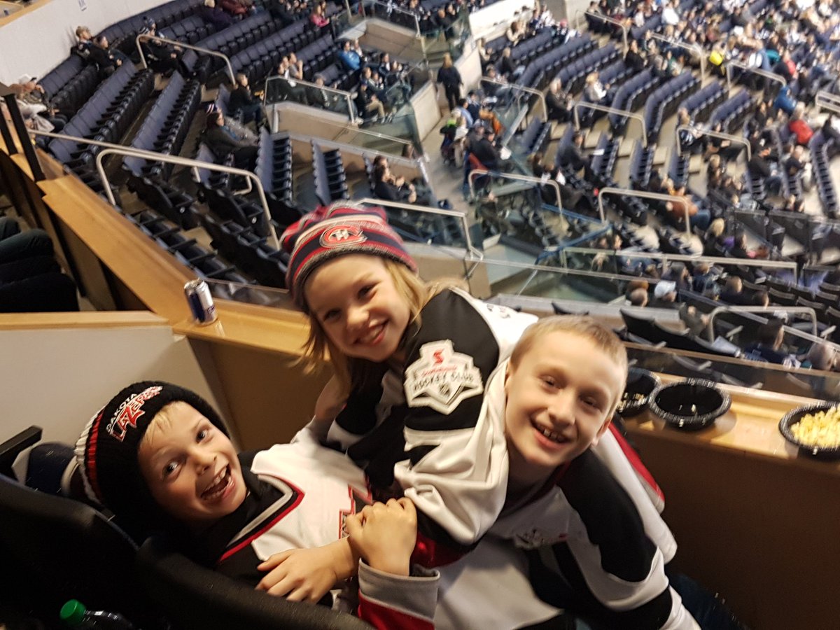 cvety50's tweet photo. The boys from.the Dakota Lazers are definitely having a blast here at the Moose game. #GoMooseGo https://t.co/VxEEekBaCv