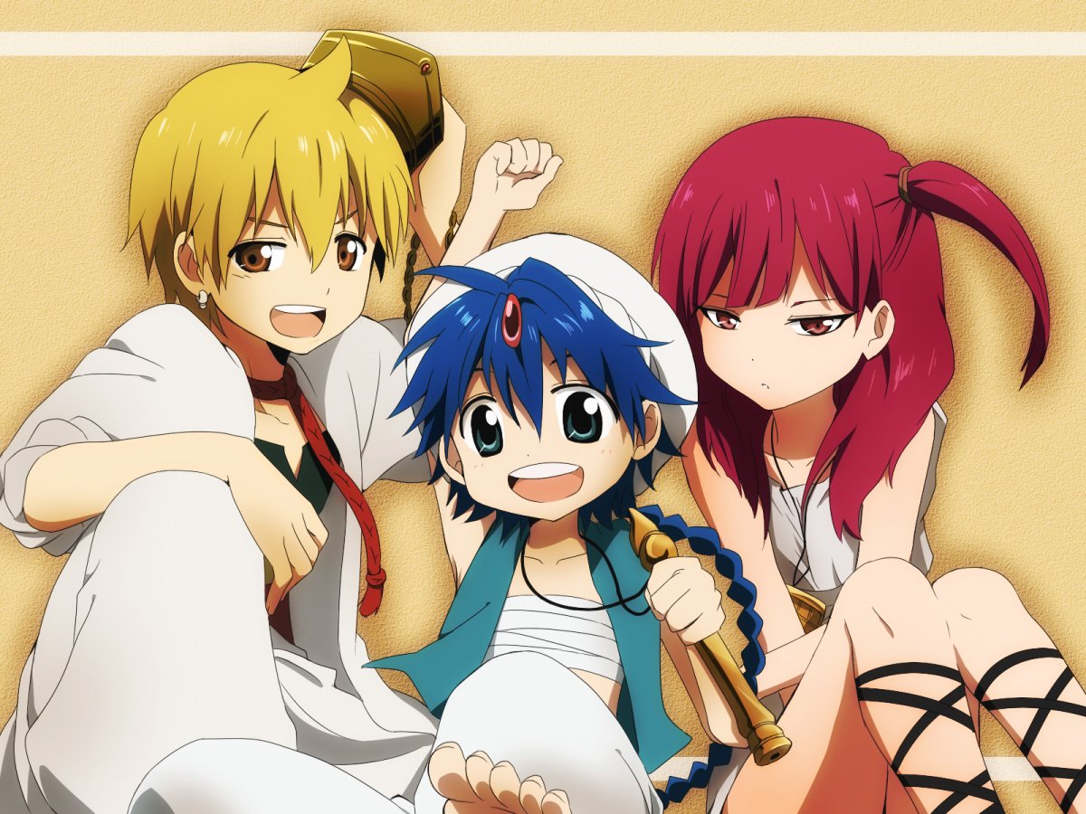 todoanime2017's tweet photo. #Magi #Wallpaper #Fantasty #anime #AliBaba #Aladdin #Morgiana #Love #Foto #Family #Friends https://t.co/vRCAZGBt8e