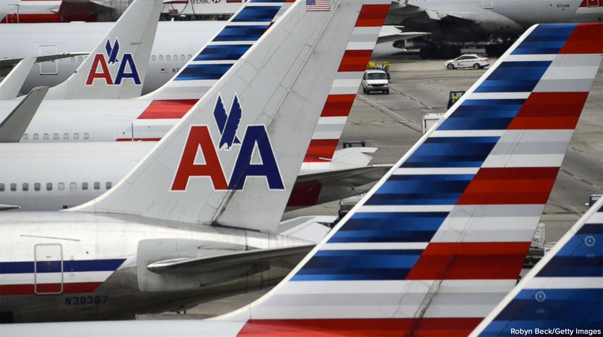 ABC's tweet photo. American Airlines jet going 'through maintenance inspection' after 3rd fume incident in 3 months. https://t.co/ichLGoyJQm https://t.co/LuoTgUPMAe