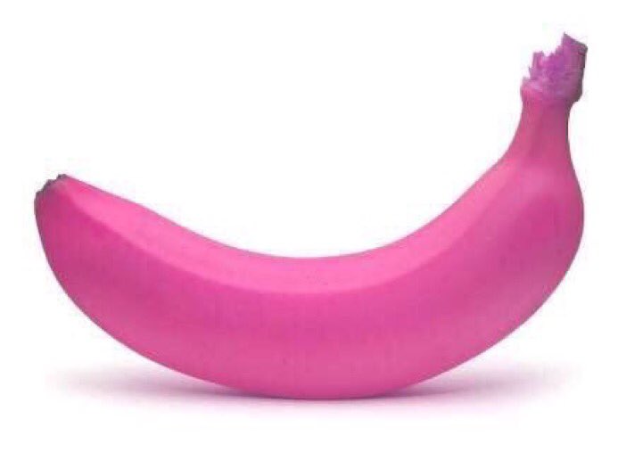 FunnyQuotees's tweet photo. this is a rare pink banana rt for good luck in 2017 https://t.co/EEgEFBcNsu