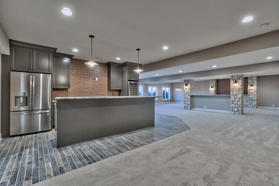 Now this is a basement in a #custom home! #TheBlueStoneDifference
