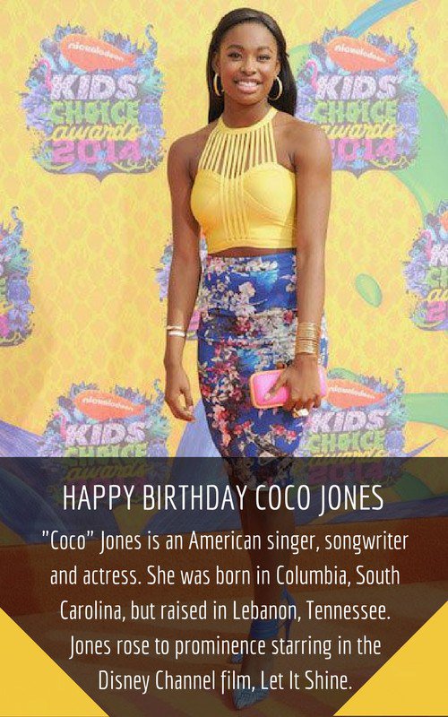 Happy birthday Coco Jones  
