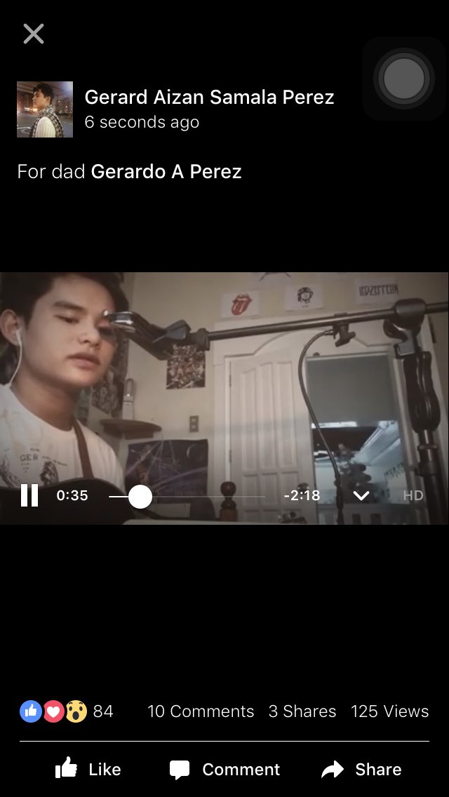 Just posted a video!