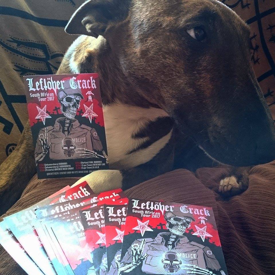 Beans is ultra hyped!
 #CrackRockZA #PunkRock #LeftoverCrack