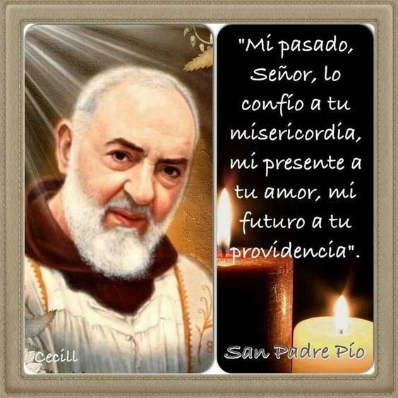 topsevenfactory's tweet photo. Mi pasado señor, lo confio tu misericordia, mi presente a tu amor, mi futuro a tu providencia . @sanpadrepio https://t.co/rEvbMtiyza