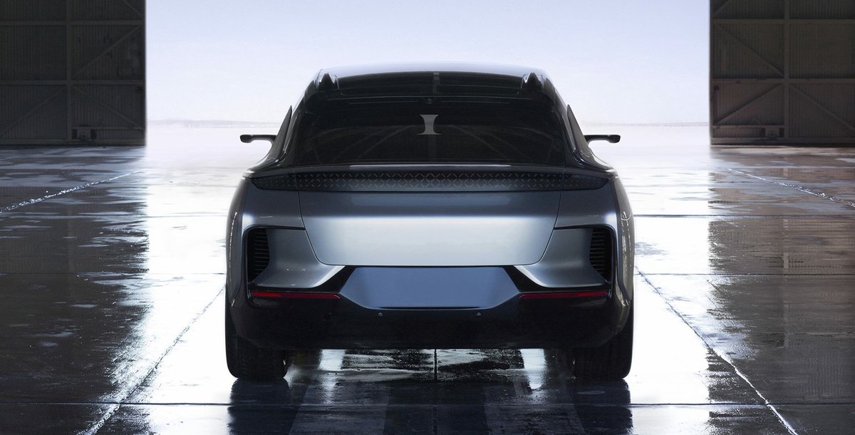 TheMotorPost's tweet photo. Take a look at #FirstOfTheSpecies from @FaradayFuture these first pictures will show you a bit of what was presented today at #CES2017 https://t.co/XtxI2HrsxF