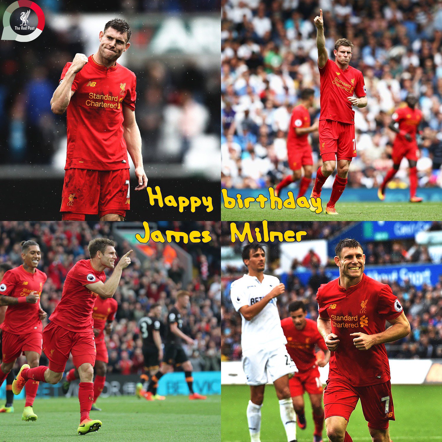 Happy Birthday,James Milner   