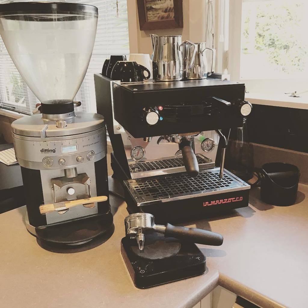 #lovelineamini @lamarzocconz get a kick out of our linea mini at every use. Gold.