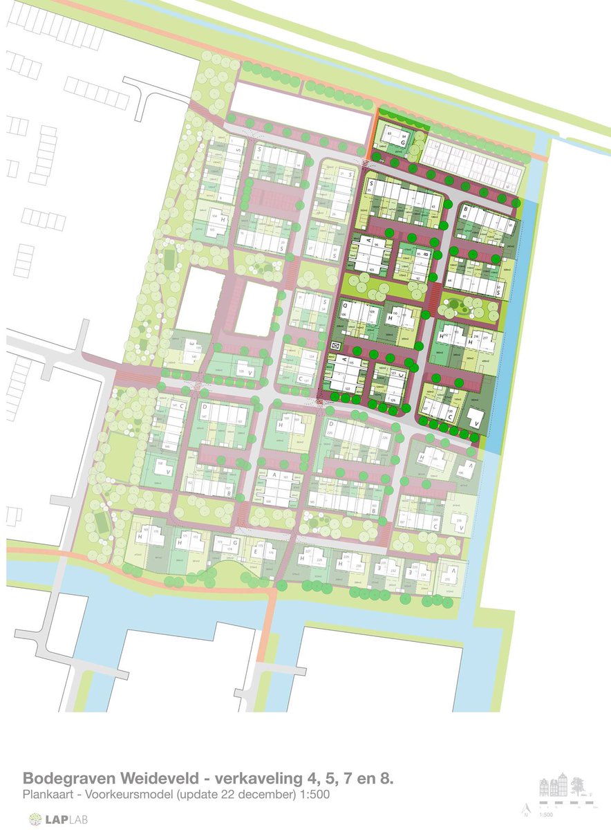 In februari start @TimpaanNL met de verkoop van fase 2 met ca 48 woningen. Woningtypen A, B, C, D, G, H en V ditismijnthuis.nl/Nieuw-Weidevel… #ZEN