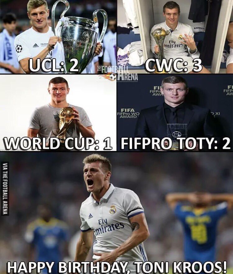 Happy birthday Toni Kroos          