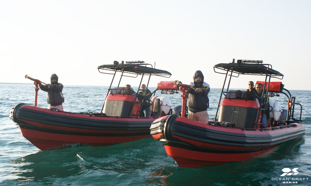 OCM_Boats's tweet photo. #OCM #Firefighting boats 8m ready for action.
#firefightingboat #firefightingrib #firerescueboat #rhibs #usa #rhib 
https://t.co/qtPM2Rhva9 https://t.co/rW1kazu1Sc