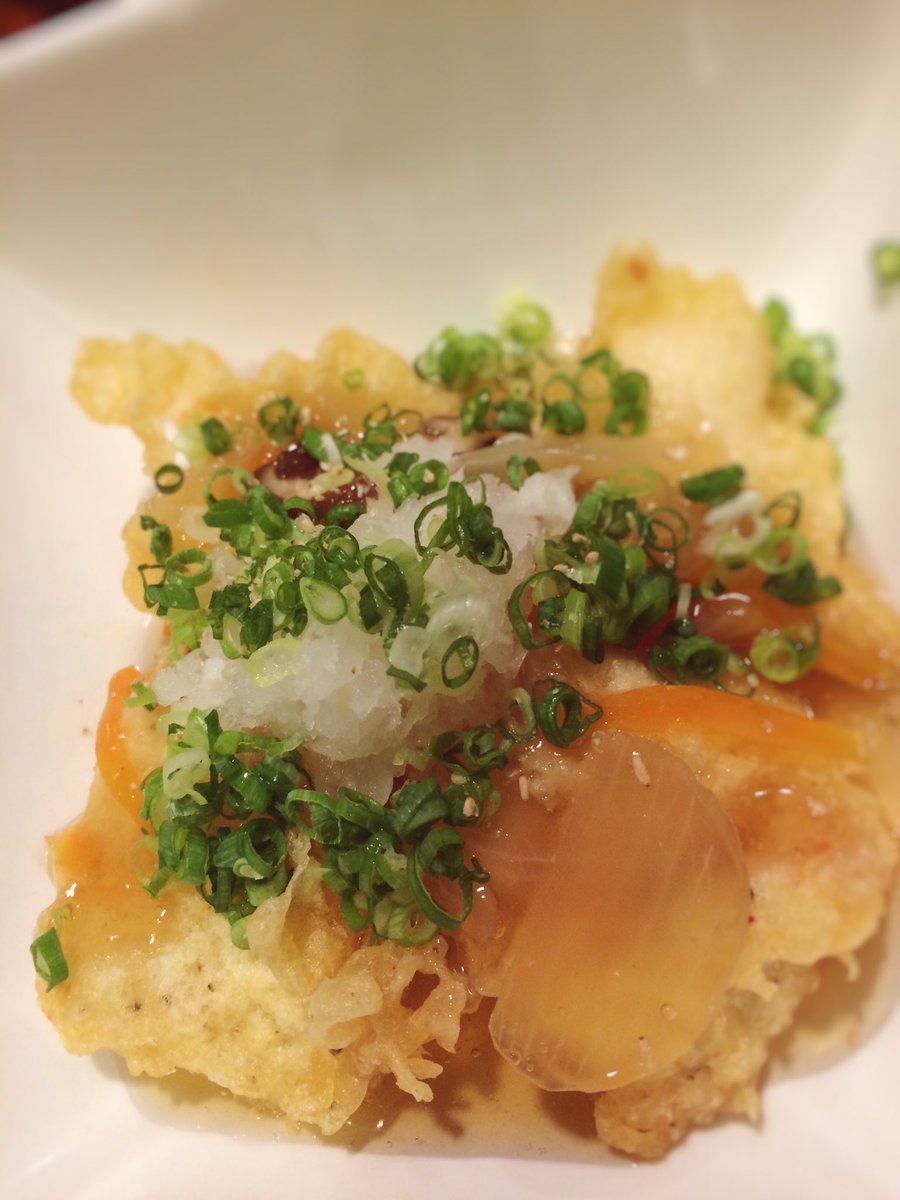 IpwLol's tweet photo. 鶏天おろし https://t.co/eq8K6yBNnA