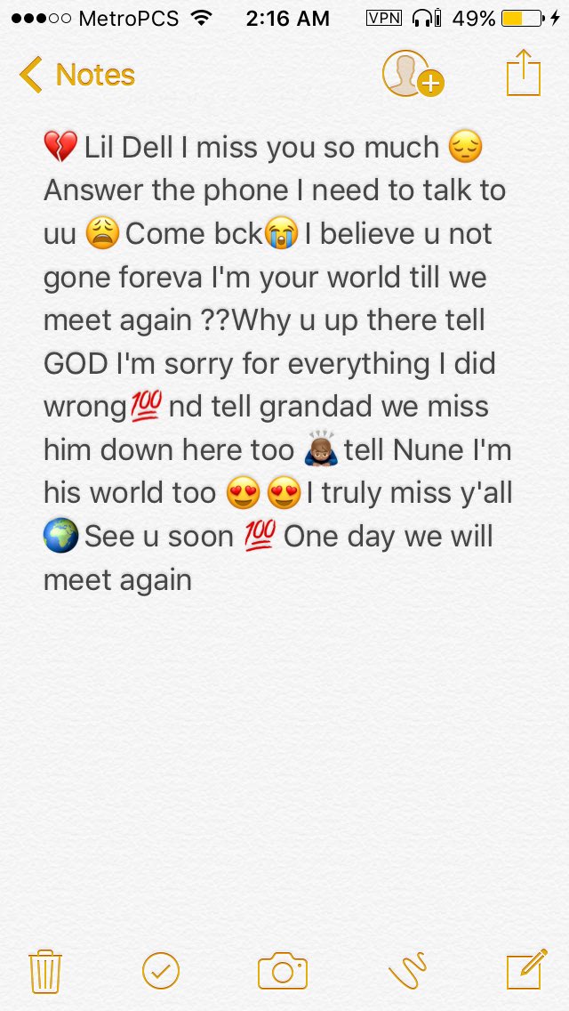 _LLKD_LLN's tweet photo. @LilDell_SODMG 😩💔💯Miss u so much https://t.co/BepOTddFKz