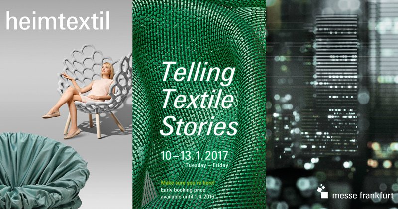 J- 7 : avant le salon HEIMTEXTIL à Francfort ! Nous vous attendons sur notre stand HALL 8.0 - STAND G78 ! A très vite #heimtextil #frankfurt