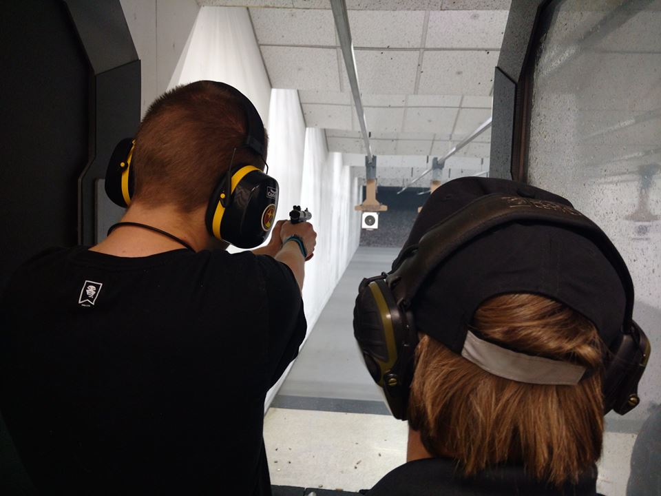 Sick of the cold? Come indoors for our target shooting events! #throwback to our December 15th Target Shoot! #babyitscoldoutside #UCalgary