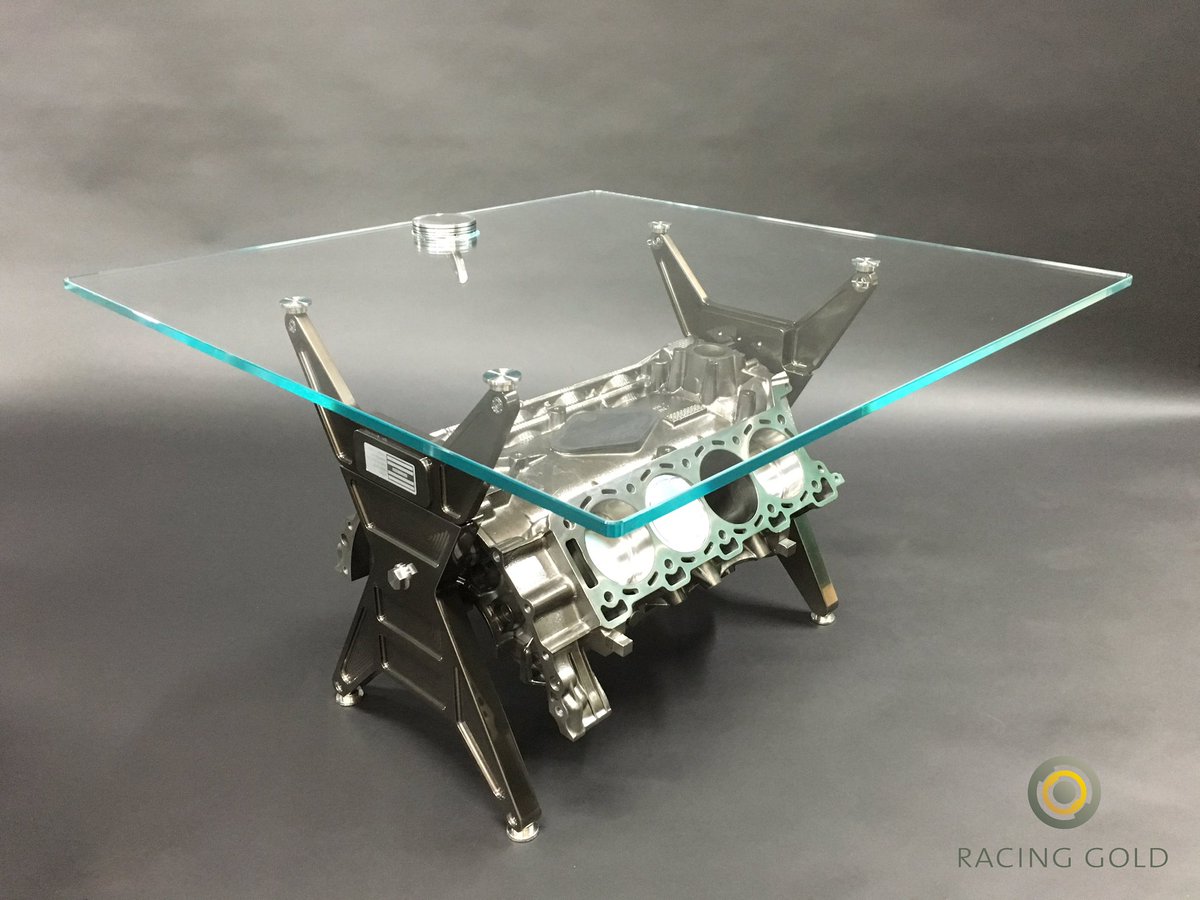 NgNatureSquared's tweet photo. Courtesy of @Racing_Gold this refunctioned table supported on #F1 bearings allows the blown block to be rotated to an angle of your choice. https://t.co/mbjHVswvUz
