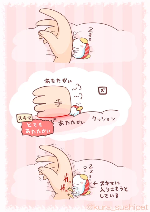 冬場に一緒に寝ると
寝ながら蹴られるメカニズム 