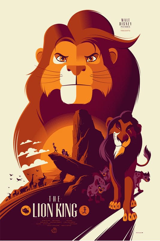 AxonnGraphics's tweet image. Good morning and Happy New Year! Here's to a creative and stimulating 2017. Love this @MondoNews Lion King design.
