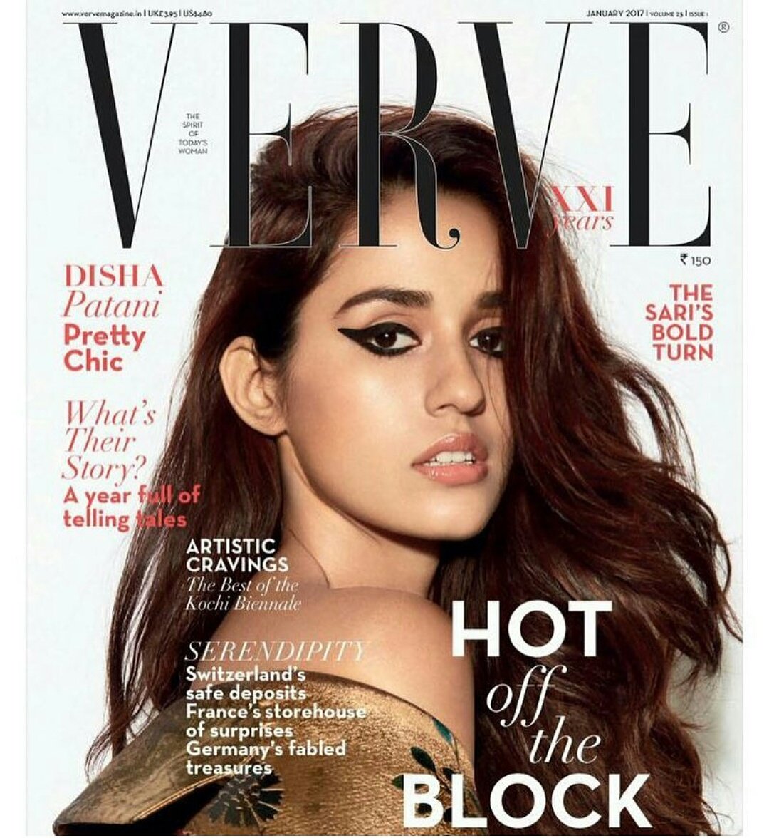 GR8_Stars's tweet image. #DishaPatani on the cover of #Verve #kohleyes #offshoulder @DishPatani