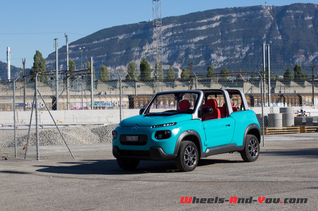 WheelsAndYou's tweet photo. Essai – Citroën E-Mehari
https://t.co/MAQvSmjRRq
@citroensuisse @Citroen @citroengeneve @CitroenFrance @citroenowners https://t.co/B3wJ73FjZh