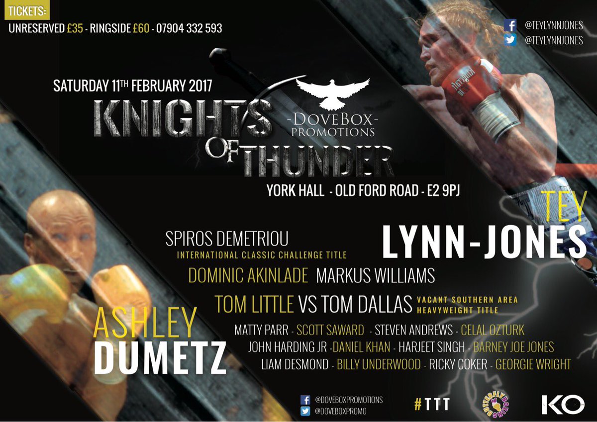 DoveBoxPromo's tweet photo. @TeyLynnJones🔥🥊💥@AbaileyDumetz 11feb @YorkHallEvents FOTN contender@kriskronik @sugarhut @Spencer_Fearon @rsecretwilliams #doveboxpromotions https://t.co/JcMldHQTsI