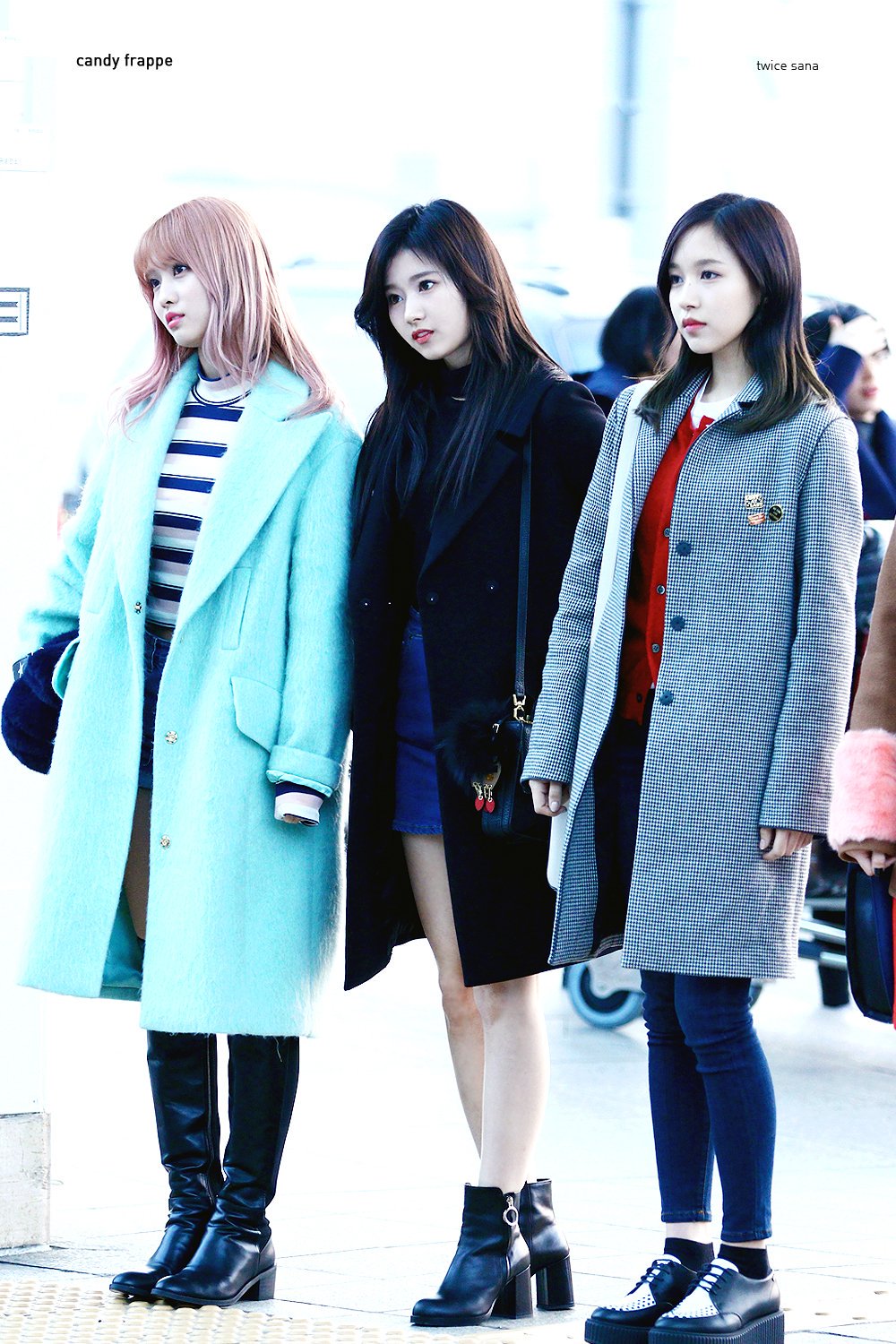 Airport Fashion Airport Fashion By Momo Sana Mina Twice T Co Kavxlcn9pf Twitter