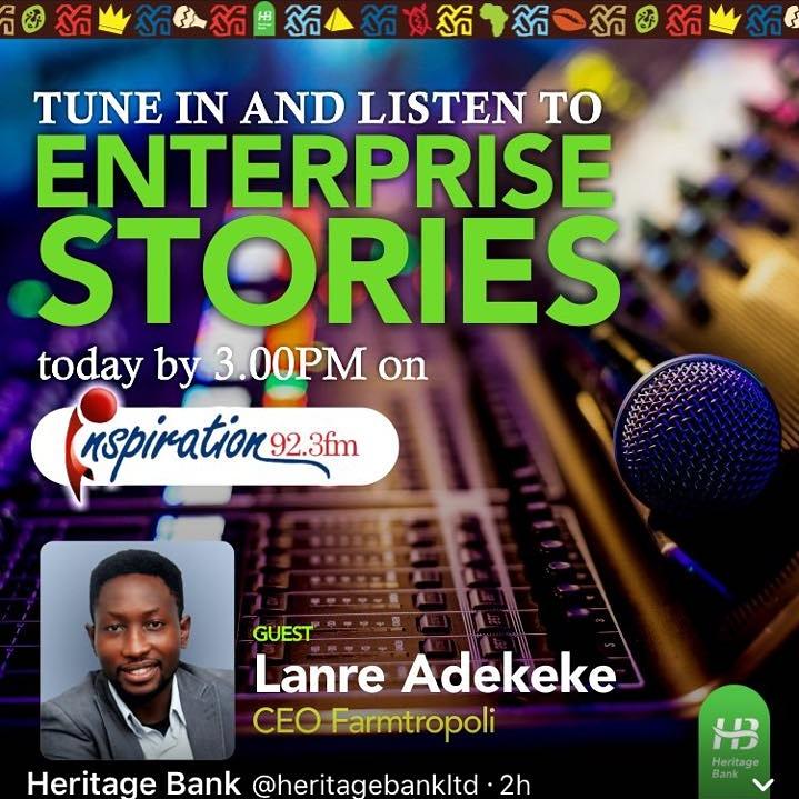 iamlanreadeleke's tweet photo. Thank you all for listening. Thank you @heritagebankltd @edc @IFM923 https://t.co/zxUaqOCD5Y