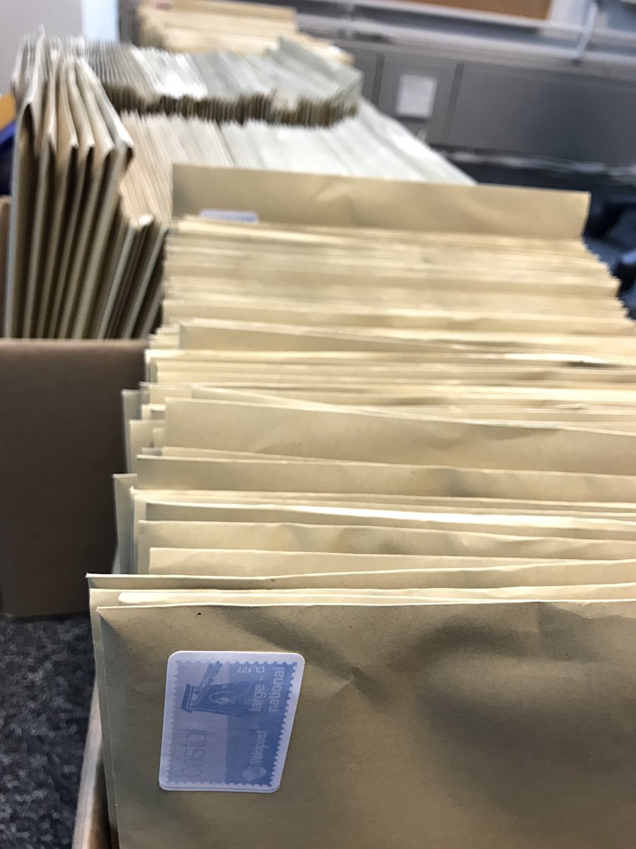 voscur's tweet photo. Latest edition of Thrive! mag boxed up&amp;on its way to members tomorrow via the wonderful @VelopostCFH https://t.co/ywCRgY5GDJ