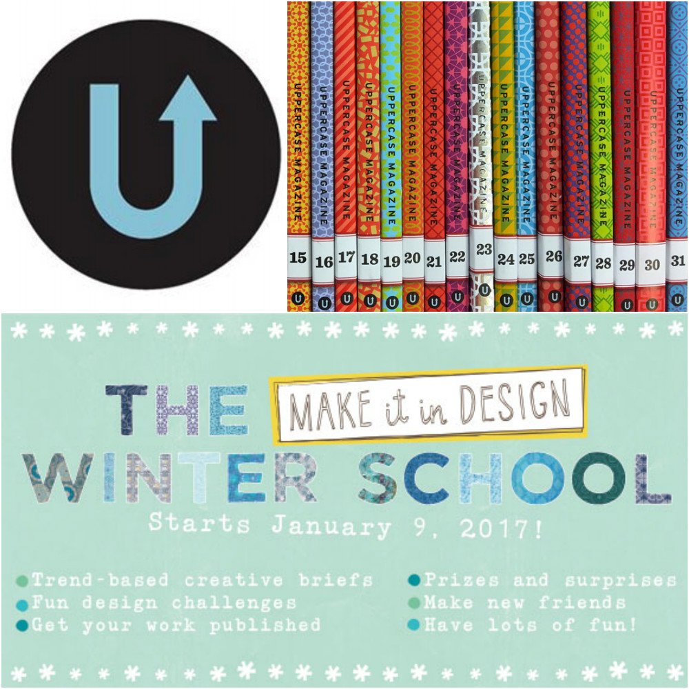 SurfacePatternD's tweet image. CONGRATULATIONS! Three lucky winners from our Winter School giveaway with @uppercasemag have just been announced! bit.ly/2i9pKrz