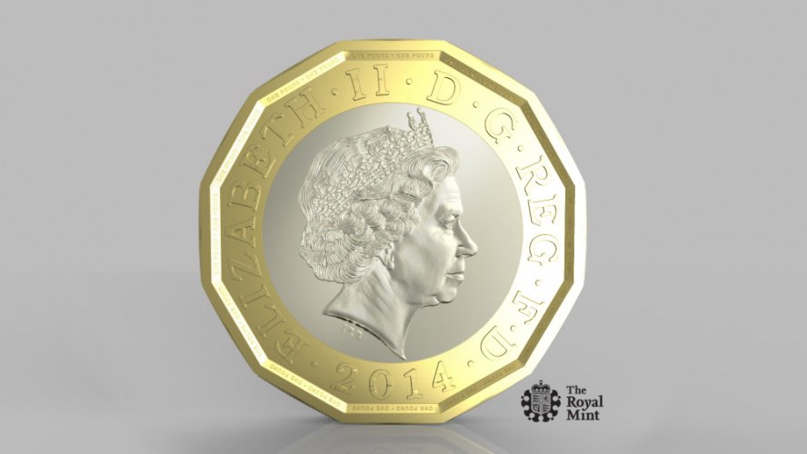 The Royal Mint has revealed the new one pound coin design, featuring 12 sides and two different metals:
bit.ly/2iH9stI
