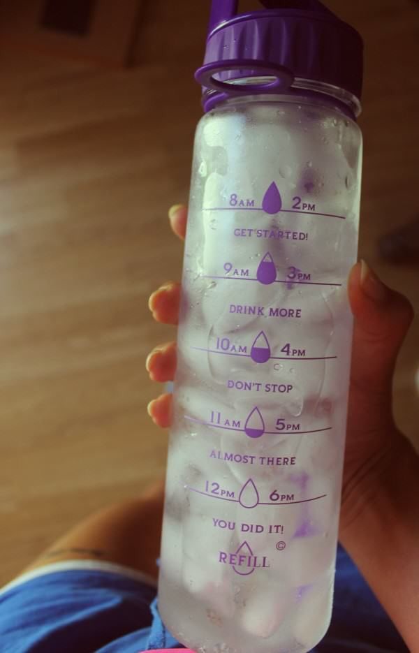 Project_365_'s tweet image. Today's Task: 

-Drink some ice cold water every day. It makes you burn more calories trying to get it up to room temperature

Due: Jan 11th